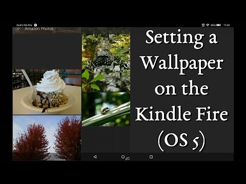 Change Wallpaper / Background on Kindle Fire (OS 5)