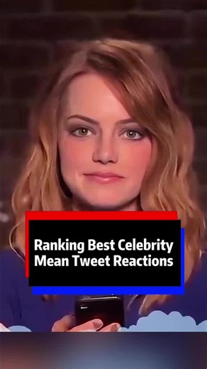 Ranking Best Celebrity Mean Tweet Reactions.#ranking #mean #tweets #reaction #celebrity