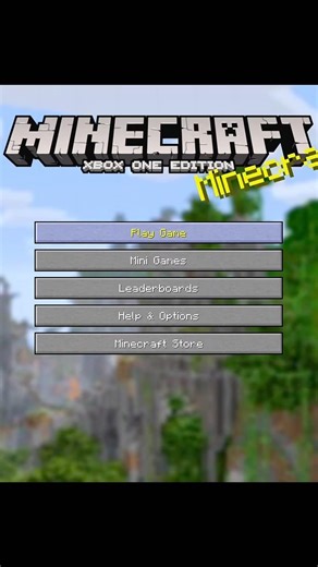 Secret games on Minecraft Xbox One edition