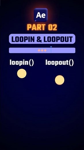 Master Looping & Loopout Expression in After Effects! #aftereffects #animation