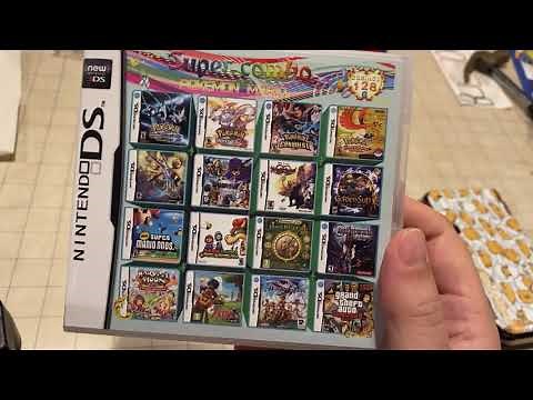 208 in 1 Nintendo DS multi-cart review.