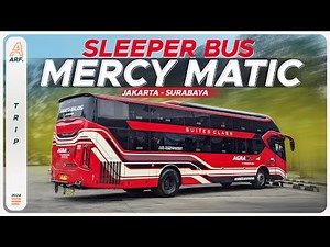 AGRA MAS SUITE CLASS !! Merasakan Sleeper Bus Jakarta - Surabaya - Malang Milik Agra Mas