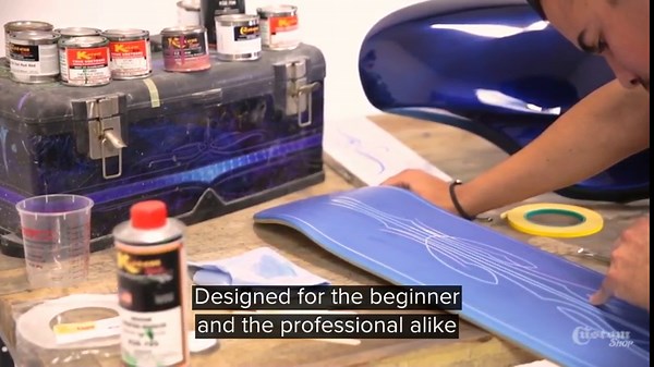 Custom Shop Pinstriping Brush Master Set (Sword #0, 00, 000, Scroll #1 & #2, Long Liner #00) - The Complete Set of Every Brush Style and Size - High Performance Striping Brushes