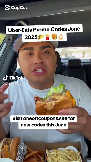 Uber Eats Promo Codes for June 2025