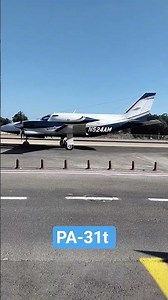 PA-31 t - Move to apron #motivation #aviation #piper