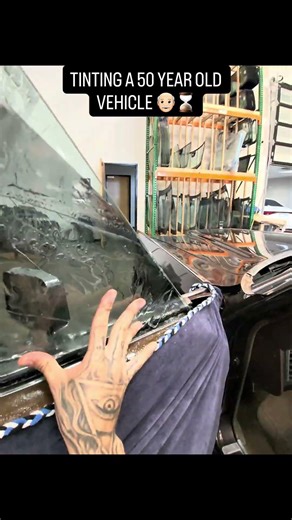 TINTING A 50 YEAR OLD CAR