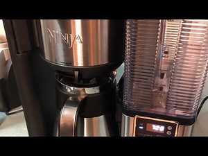 My first time making an iced caramel coffee with the Ninja Specialty Coffee Maker #icedcoffee #ninja