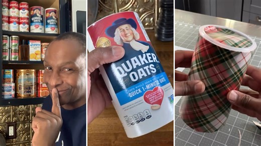 Man shares clever way to reuse empty oatmeal containers: 'That's a good idea'