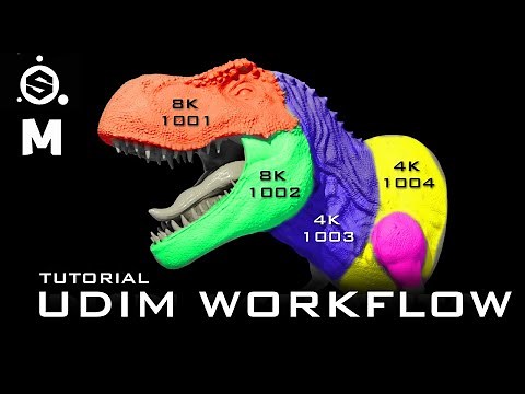 Exporting UDIM Textures from Substance to Maya (Arnold)