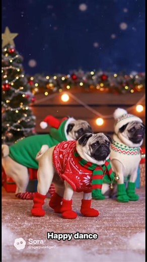 Happy pug dance #pug #puglife #funny #pug | Pug Philosophy