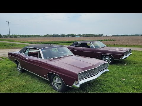 1968 Ford LTD 2 Door And 4 Door Hardtop Comparison Different Options 428 390 Brougham