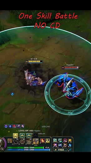 Malphite vs Malphite Only Ult and flash - WHO WINS #LEAGUEOFLEGENDS | Kydo Chad