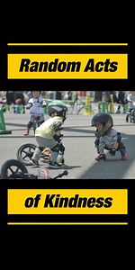Today, Strider celebrates Random Acts of Kindness Day. We have the best community of tiny riders and their awesome parents who prioritize compassion on every ride. #StrideOn | Strider Bikes