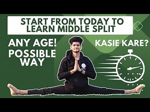what is the way to do middle split || middle split kaise kare || middle split karne ka asan tarika