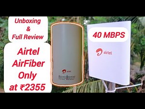 How to set-up AirFiber at home only ₹2355 | Airtel AirFiber unboxing | AirFiber full review & setup