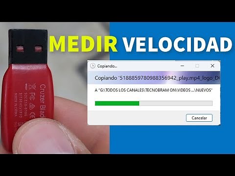 Como MEDIR la VELOCIDAD de una Memoria USB, Disco Duro, Tarjeta SD y SSD