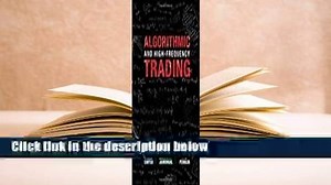 Full version Algorithmic and High-Frequency Trading Best Sellers Rank : #1