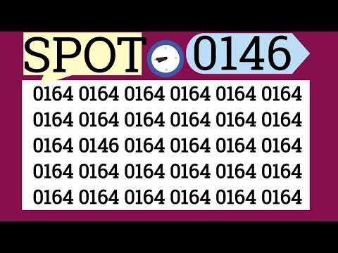 Hidden Number Puzzle That Will Blow Your Mind 🤯 | Spot 0146 ! #viral #eymath #iqtest #trending