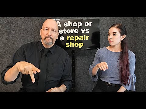 Automotive Repair Signing (Part 1.A) (American Sign Language) (ASL)