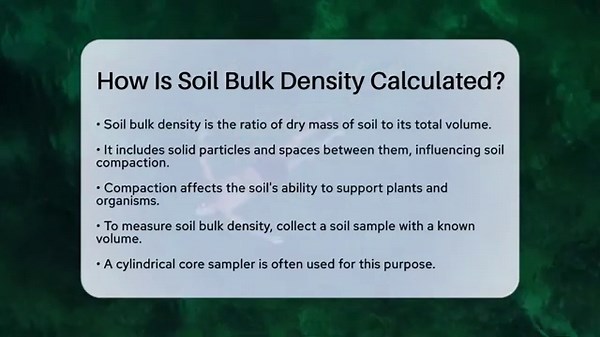 How Is Soil Bulk Density Calculated? - Ecosystem Essentials