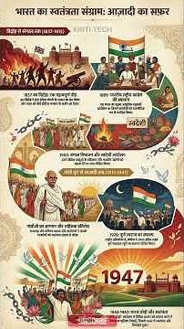 Indian Independence Movement — 90 साल की आज़ादी की लड़ाई #indianhistory