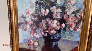 DECORARTS - Water Lily Pond 1914, Claude Monet Art Reproduction. Giclee Canvas Prints Wall Art for Home Decor 16x16