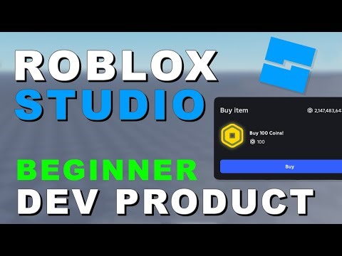 How to use Developer Products in Roblox Studio | Beginner Tutorial