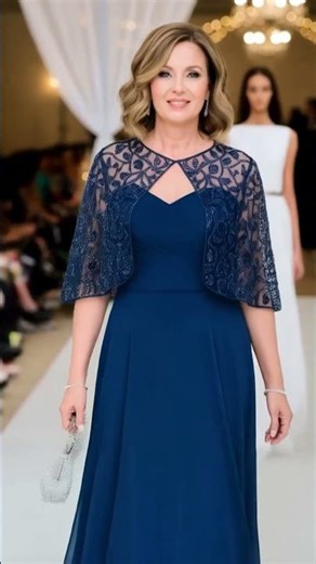 Navy Mother of the Bride Gowns: Plus-Size, Petite & Trendy Picks for Moms