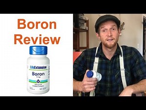 Boron review - The Pain Disappeared - details and dosage