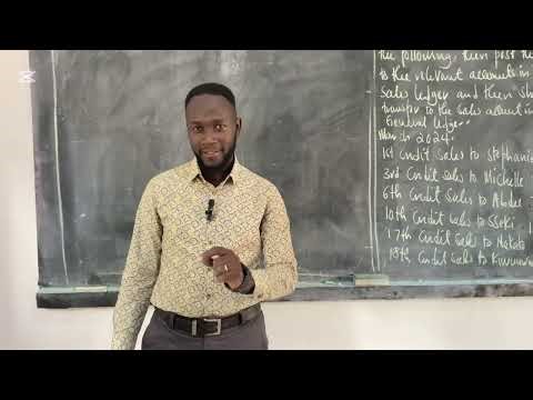 Journals -Part 2 | Sales Journal | Worked Out Example and Ledger.