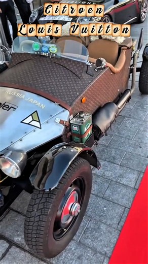 Louis Vuitton & a Century-Old Citroën — the LV-Clad Four-Wheeler That Took a Fashionable World Tour