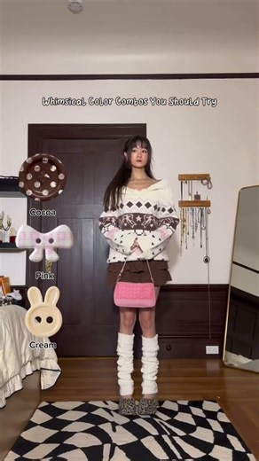 Choose your button color combo 🎀\nWhich one are you?