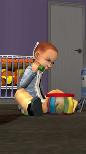 angry baby #sims2