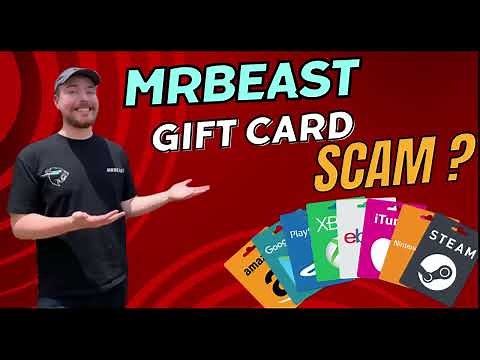 MrBeast Gifts Cards SCAM or LEGIT ? MrBeast Giveaway Xbox,PSN,Amazon (Watch until the end)