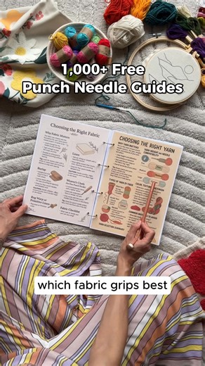 Start Punch Needling Fast — Without Feeling Lost Our Stitchful Notes Bundle is your printable shortcut to mastering punch needle. Whether you’re just getting started or need help improving your technique, this guide brings clarity, tips, and fun project ideas to the table. 🧶 Easy punch needle instructions & beginner walkthroughs 📖 Supply lists, technique breakdowns & pattern tips 🎯 Mistake fixes, thread guides & finishing advice 💡 Perfect for absolute beginners and casual crafters No more Yo