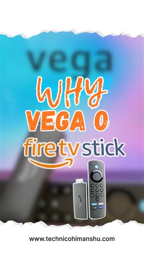 Himanshu Maddhesiya | Tech Influencer | Gadgets & Ai on Instagram: "🔥 Amazon’s New Fire TV Stick 4K Select Comes with Vega OS! But wait… why Vega OS instead of Fire OS? 🤔 Well, Amazon designed Vega OS as a faster, lighter, and smarter upgrade to Fire OS — built for smoother performance, better Alexa integration, and a more seamless streaming experience. 🚀 It’s optimized for affordable 4K streaming devices like the Fire TV Stick 4K Select — so you get quick navigation, faster app loading, and 