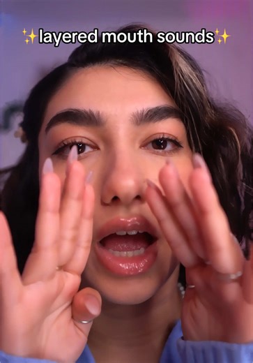 Layered ASMR Mouth Sounds for Relaxation