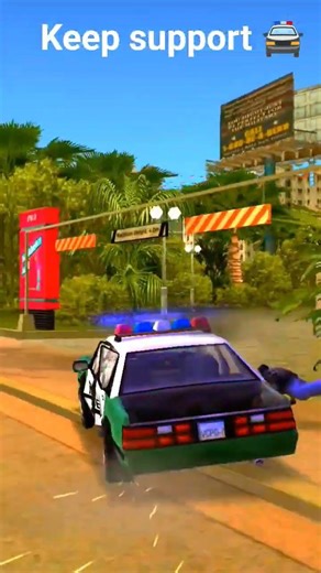 GTA vice city police fight wrong #gta #gta #gtasanandreas #gtasanandreas #gt #gtaworld #gtavicecity