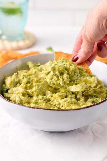 4-Ingredient Guacamole (Dairy-Free)