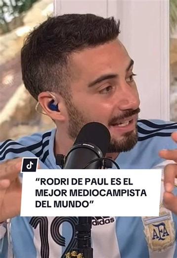 “RODRI DE PAUL ES EL MEJOR MEDIOCAMPISTA DEL MUNDO” #nadiedicenada #luzutv