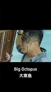 🐙👨Little octopus saves a man about to fall into the water! | Big Octopus | YOUKU MONSTER MOVIE