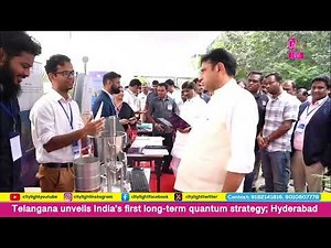 State Government has unveiled India’s first long-term Quantum Strategy, launching Hyderabad as the