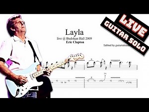 Eric Clapton - Layla solo TAB - electric guitar solo tabs (Guitar Pro)