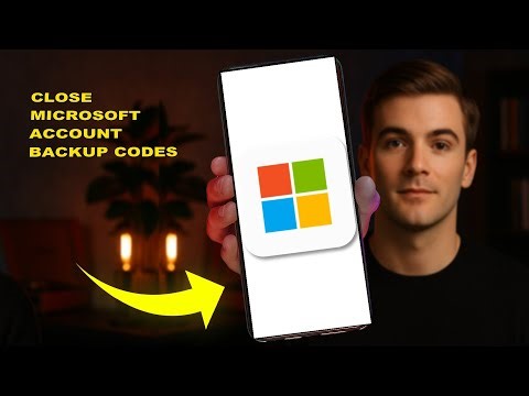 How To Close Microsoft Account Backup Codes 2025 (EASY GUIDE) (2026)