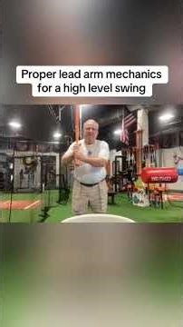 Proper Lead Arm Mechanics For A High Level Swing