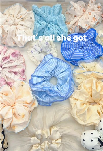 10 DIY Blind Box XXL Scrunchies Packing Tutorial