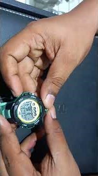titan zoop Digital watches time setting. Zoop Digital watches time set.