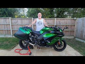 Lextek End Can & Black Widow Link Pipe fitted to my Ninja 1000sx