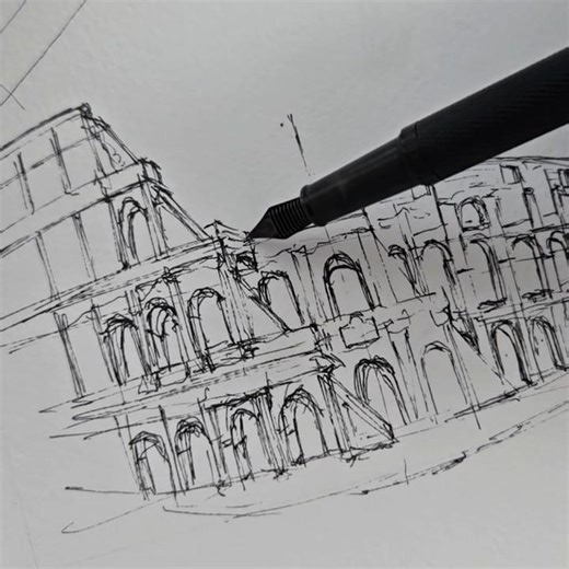 A quick architecture sketch #colosseum