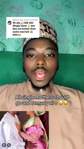 Replying to @Sexy Teema All single mom should go and remarry azaapu 😜😂😂#singlemom #remarried #advice #message